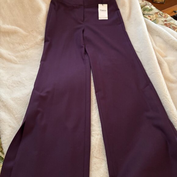 Theory High Slit Pant - Picture 1 of 6